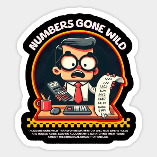 Funny Accountant Sticker